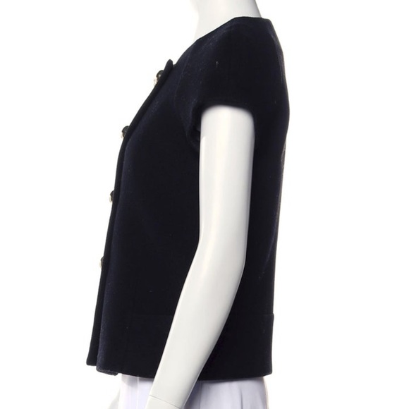 Kate spade wool short sleeve jacket - Picture 2 of 4